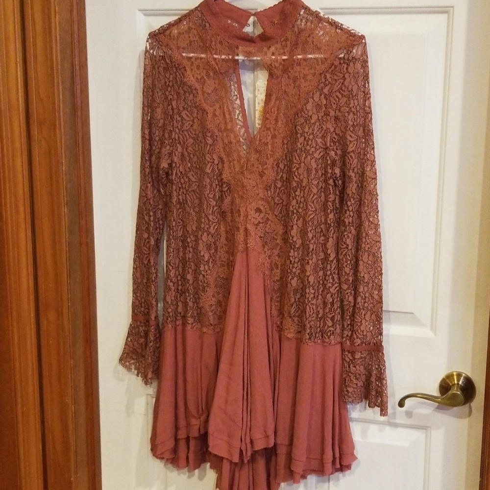 Free People dress/long top in Lace
